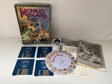 AMIGA SECRET OF MONKEY ISLAND BIG BOX LUCASFILM GAMES PAL
