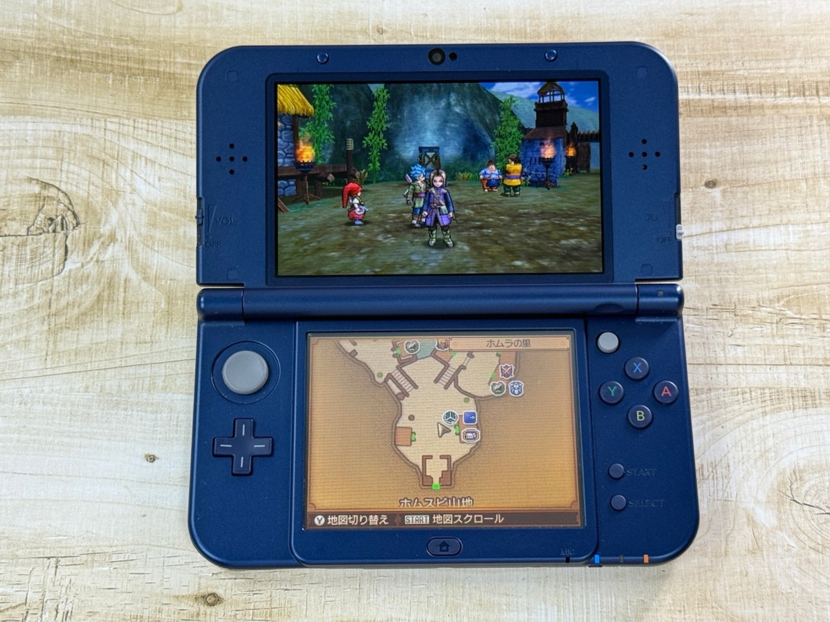 IPS Nintendo New 3DS XL Metallic Blue Console IPS Screen Top