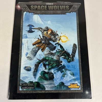 Games Workshop - Space Wolves Codex - Space Marines Supplement Softcover (2000)