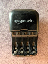 Amazon Basics Rechargeable - Battery Charger for AA  AAA - Black