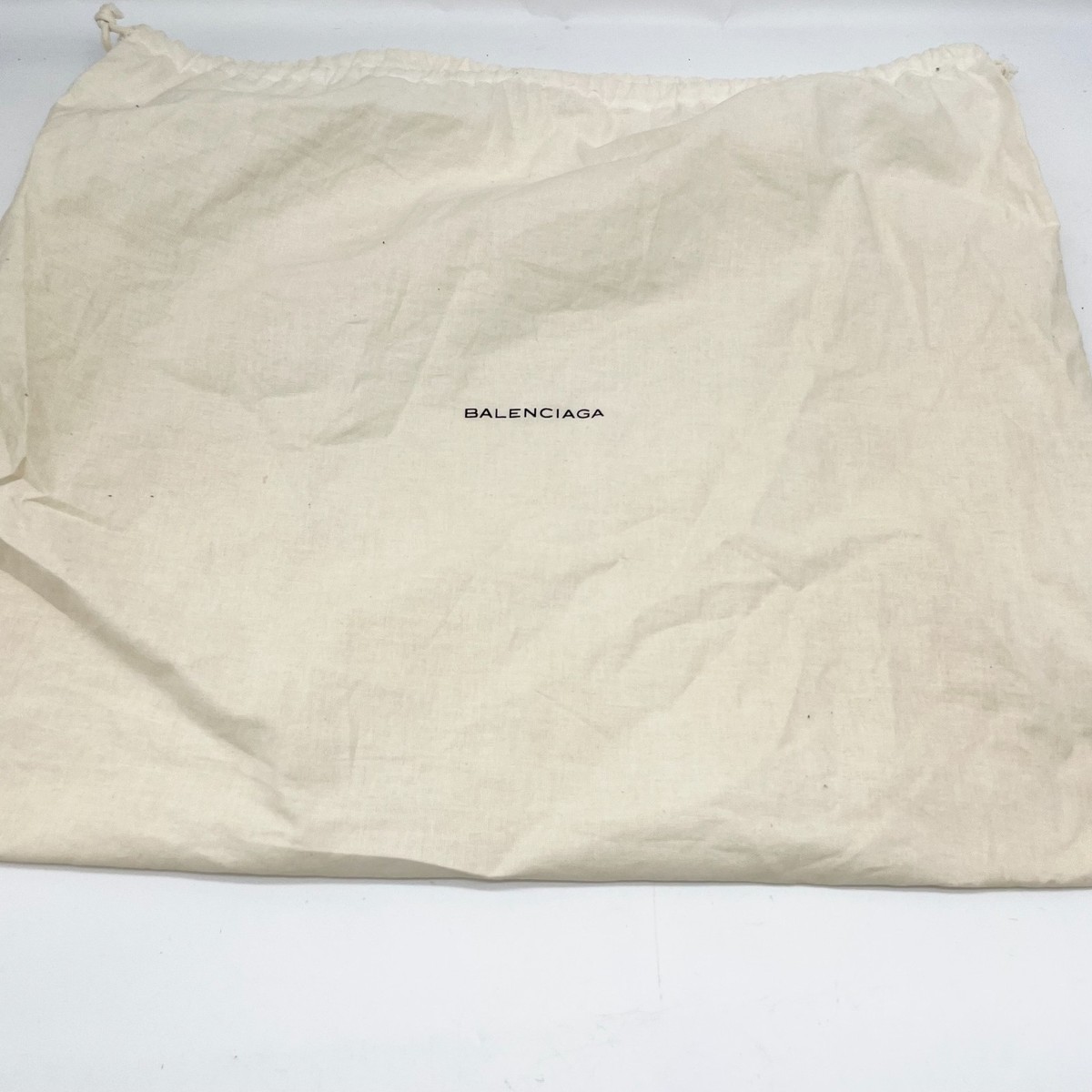 BALENCIAGA The Work bag Handbag Black Leather Tote 132110 Y2K