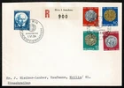 SWITZERLAND 1964  Registered FDC pro Patria issue   SE65C