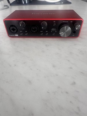 Focusrite Scarlett 2i2 USB-C Audio Interface, Great Condition