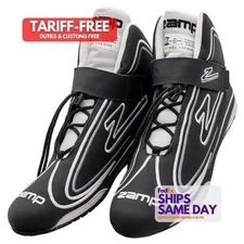 Zamp ZAMRS003C0113 SFI 3.3/5 Black Size 13 Leather Driving Shoe Performance Part