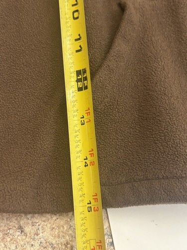 Old Navy leichte Fleece gefütterte Jacke mit Reißverschluss und Kapuze Gr. 4T braun orange Logo Auswahl - Bild 12 von 12