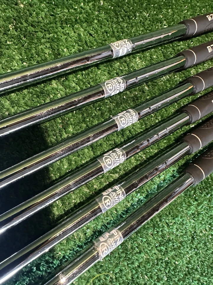 Ping Rapture (Yellow Dot) 5-W Iron Set~Steel Regular Flex~Aqua Ping Grip~6=37.5” - Image 2 of 4