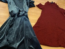 Women's Bundle Of 2 Going Out/Evening Dresses Size UK 8/10 VGC