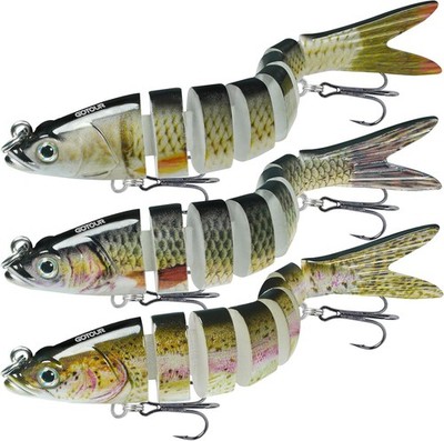 Fishing Lures Freshwater/Saltwater Easy to Use Family Fishing Beginner & Pros