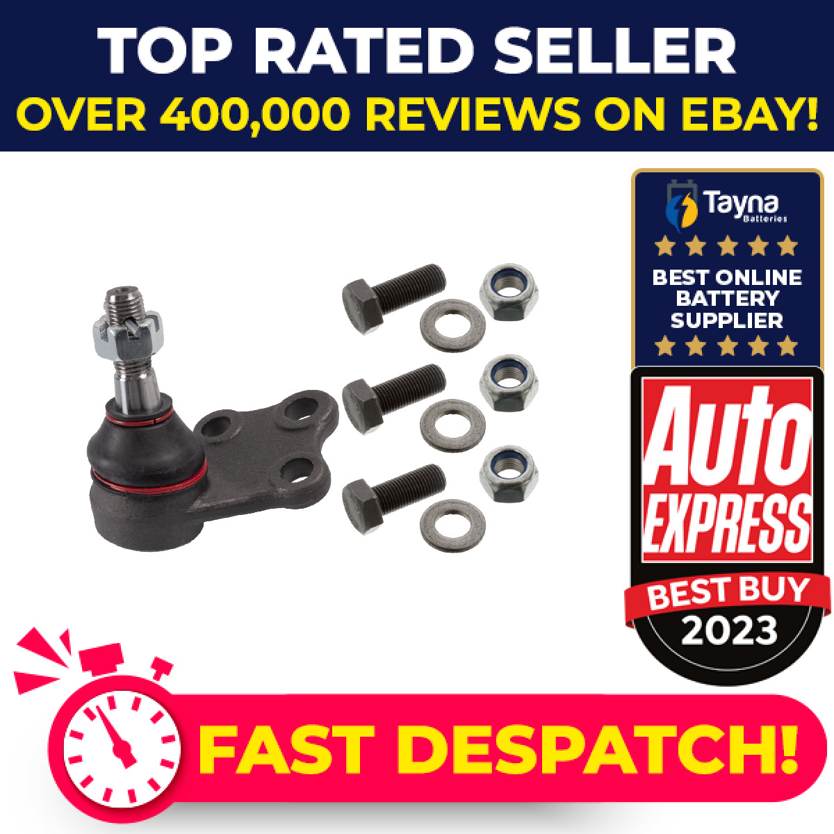 Ball Joint Lower Left ADN18649 Blue Print Suspension 401619C500 Quality New