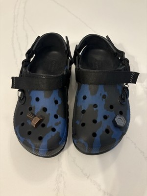 ?? RARE Post Malone Crocs Duet Max Clog Camo Blue Limited Size 10 Or Wm 12 Crocs Duet Max Clog Post Malone Blue Camo sz W7 M5 | eBay main image 4