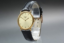 Longines Grand Classic L4.620.2 Gold Qz Herren Vintage 34mm Uhr [fast neuwertig]