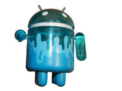 ANDROID MINI COLLECTIBLE THE BIG BOX EDITION ICEBERG ROTATING ARMS GOOGLE