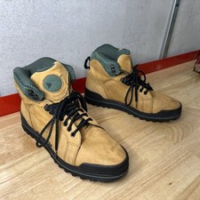 Vtg Reebok Leather Hiking Boots Men s 7.5 Made In Korea