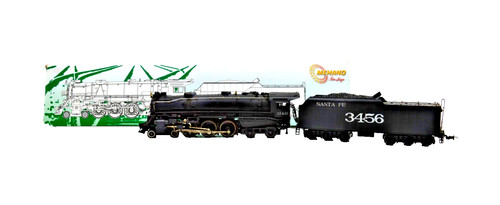 MEHANO Prestige 4-6-4 HUDSON Santa Fe HO Lokomotive Lok Modellbahn 10402 | Zustand: Gebraucht