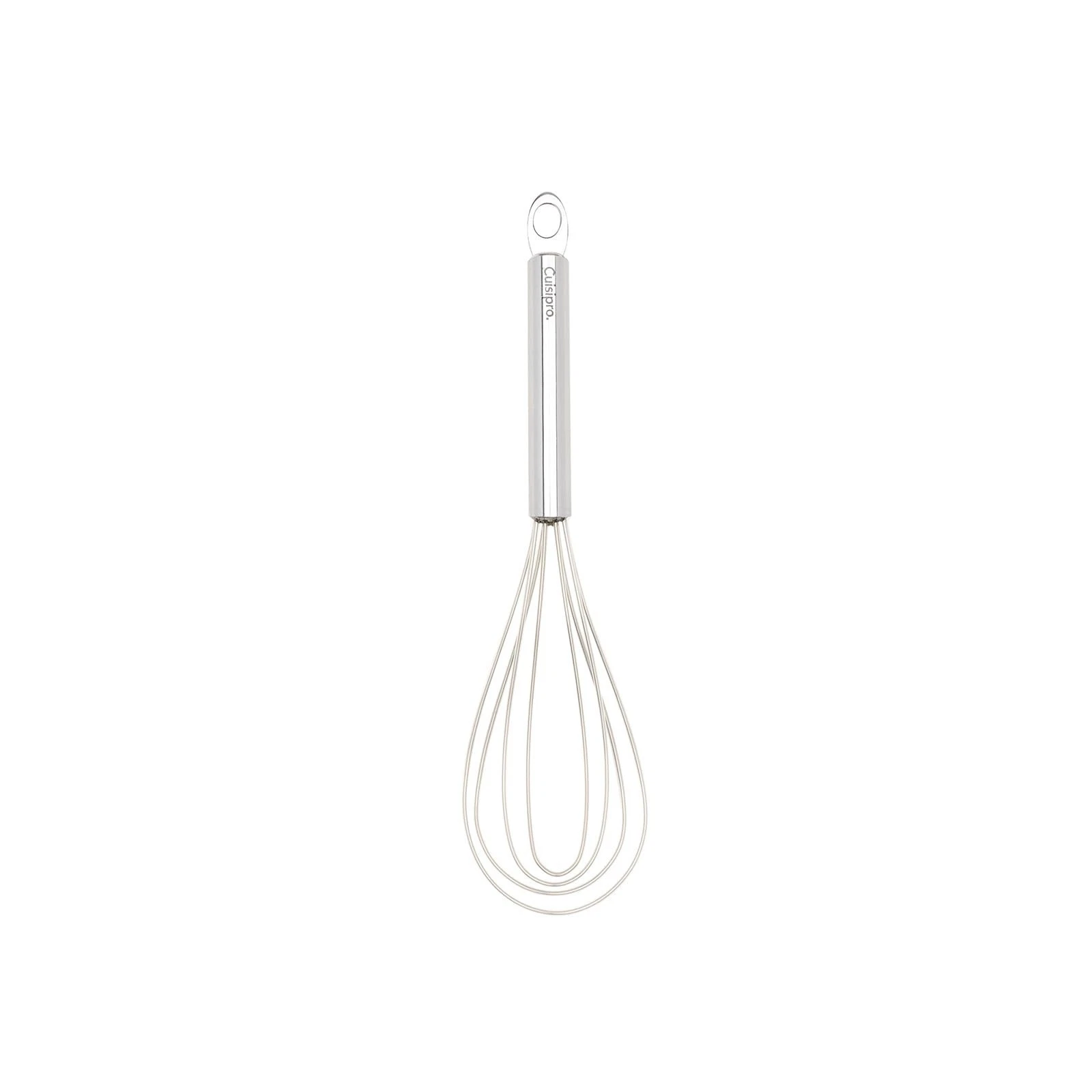 Cuisipro 10-Inch Silicone Flat Whisk, Frosted