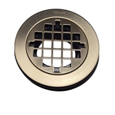 Kohler 9132-BV Round Shower Drain - Vibrant Brushed Bronze