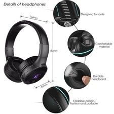 Bluetooth 4.1 Wireless Stereo Headphones Foldable Headset Super Bass Earphones