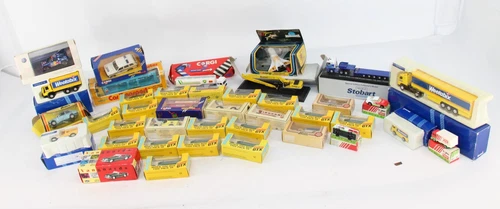 F x40 Vintage Collection Of Boxed Die Cast Inc Corgi, Vanguards Etc