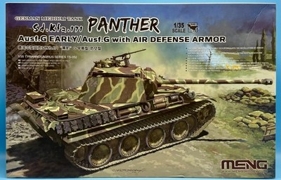 MENG 1/35 TS-052 Sd.Kfz. 171 Panther Ausf.G Early/Ausf.G with Air Defence Armor