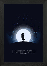 I NEED YOU Framed Wall Art Poster Canvas Print Picture I NEED YOU Framed Wall Art Poster Canvas Print Picture
