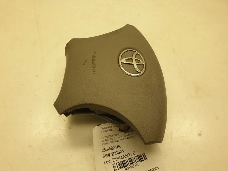 04-10 TOYOTA SIENNA LE DRIVER STEERING WHEEL AIRBAG - Imagem 2 de 4