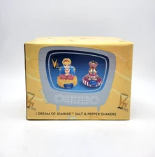 New Vtg I Dream Of Jeannie Collectible TV by Vandor Salt & Pepper Shakers 1999
