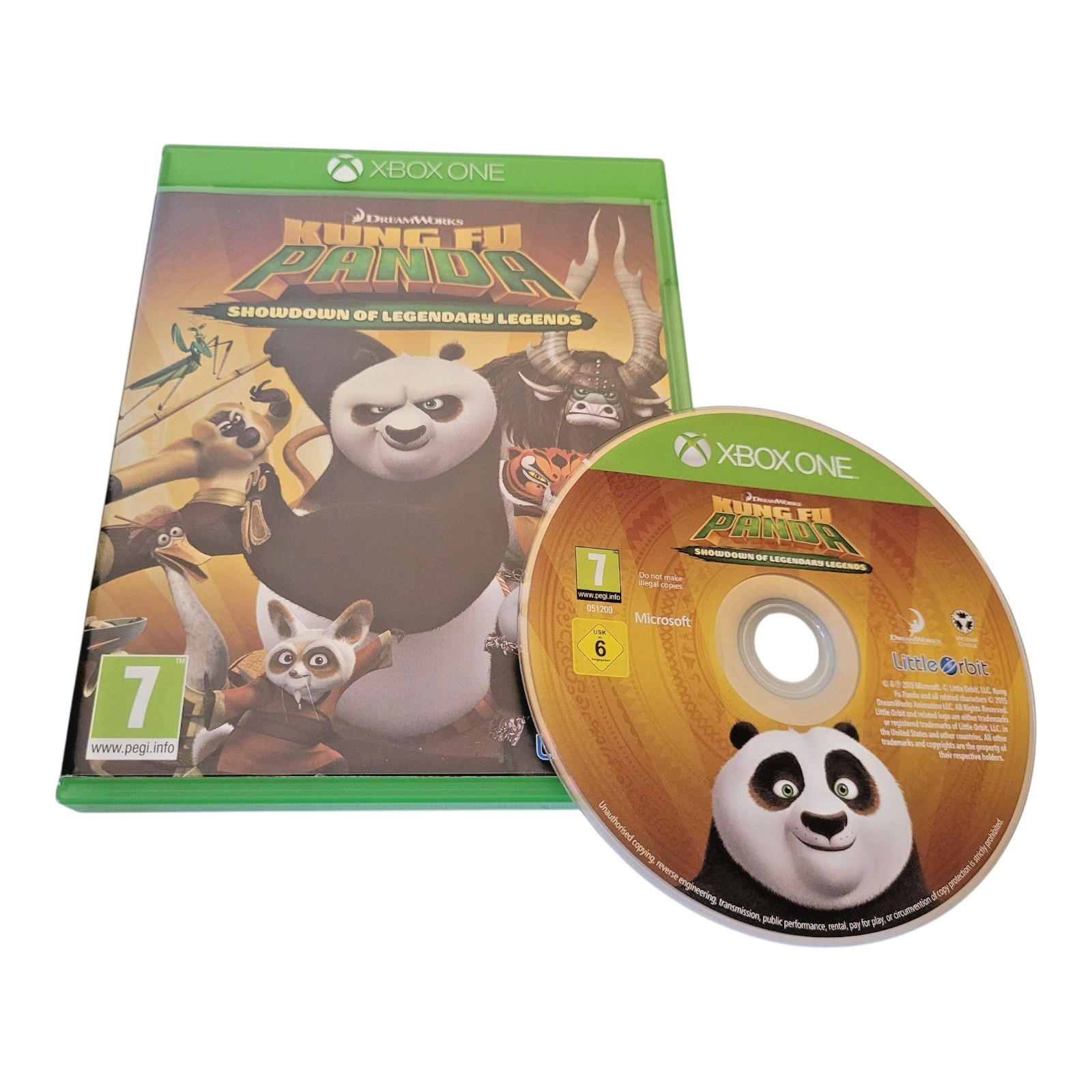 Kung Fu Panda Showdown of Legendary Legends Xbox One EXCELLENT