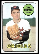 1969 Topps Tom Phoebus Baltimore Orioles #185