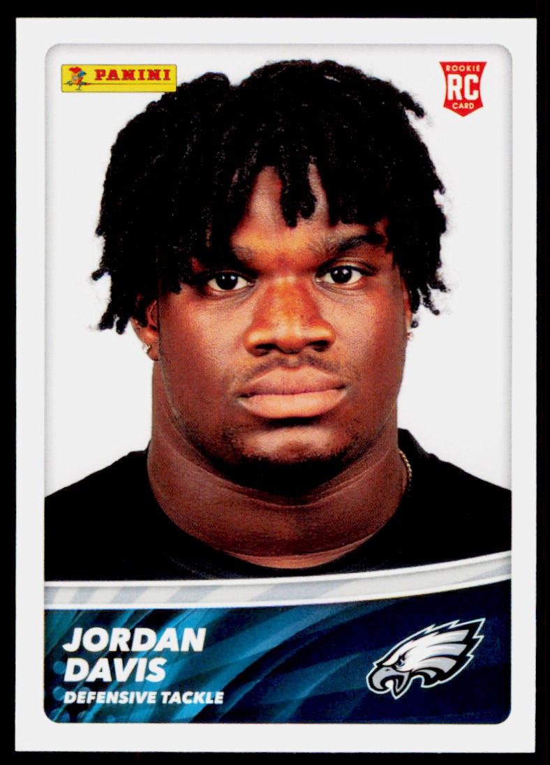 2022 Panini NFL Sticker & Card Collection Jordan Davis 80 Cards