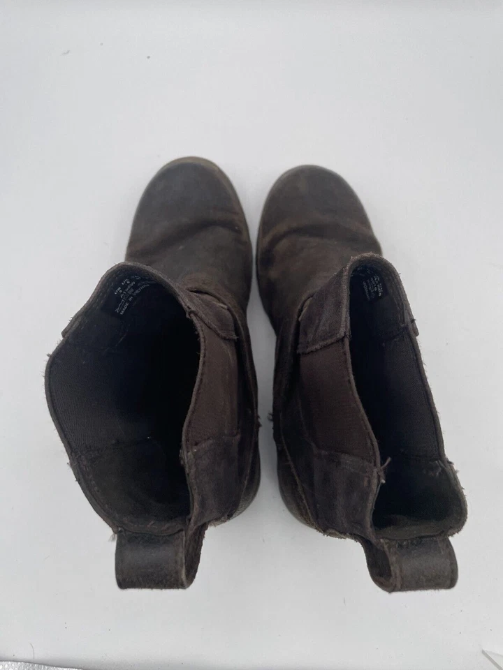 Timberland Wheelwright Moto Bota Para Mujer Talla 8 Marrón Tirantes Hebilla Cuero Foto 4 de 4