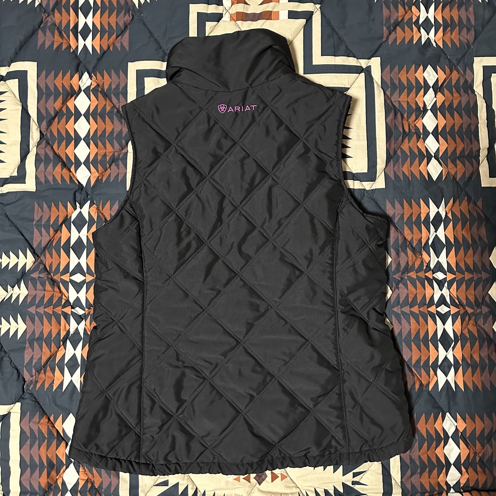 Ariat Women’s Vest Black Puffer Classic Full Zip Outdoor Size Medium eBay