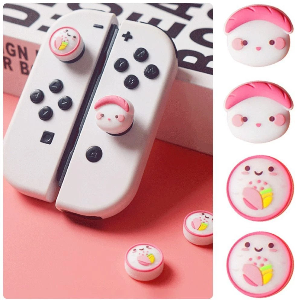 Joystick Cover Thumb Grip Cap Protective Case For Nintendo Switch