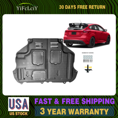 Auto Under Engine Guards Fit For 2016-2018 Ford Focus RS Splash Guand Mud Flaps