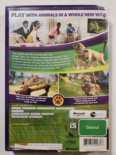 Kinectimals : Xbox 360 + Kinect (4BJ, Microsoft, PAL) including manual - Picture 4 of 4
