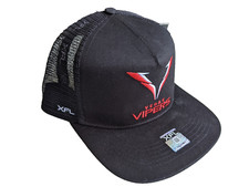 New 2023 Las Vegas Vipers XFL Football Trucker Hat Cap Snap back Mesh Black
