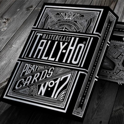 Tally-Ho Masterclass Playing Cards (Black)