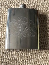 Silver Flask from cognac otard