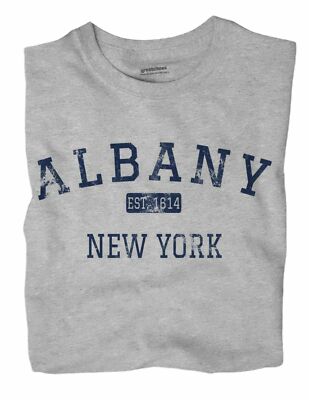 Albany New York NY T-Shirt EST