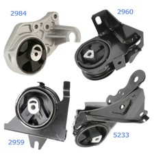 4pcs Fits Dodge Caravan Grand Caravan 1996-2000 Engine Motor Trans Mount Set