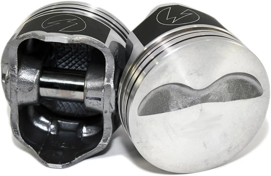 Speed Pro H860CP40 4.040 pistones de diámetro 5.7 varilla para Chevy 383 tapa plana bloque pequeño Foto 2 de 4