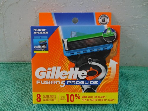 NEW GILLETTE Fusion 5 PROGLIDE REFILL RAZOR BLADES 8 Cartridges