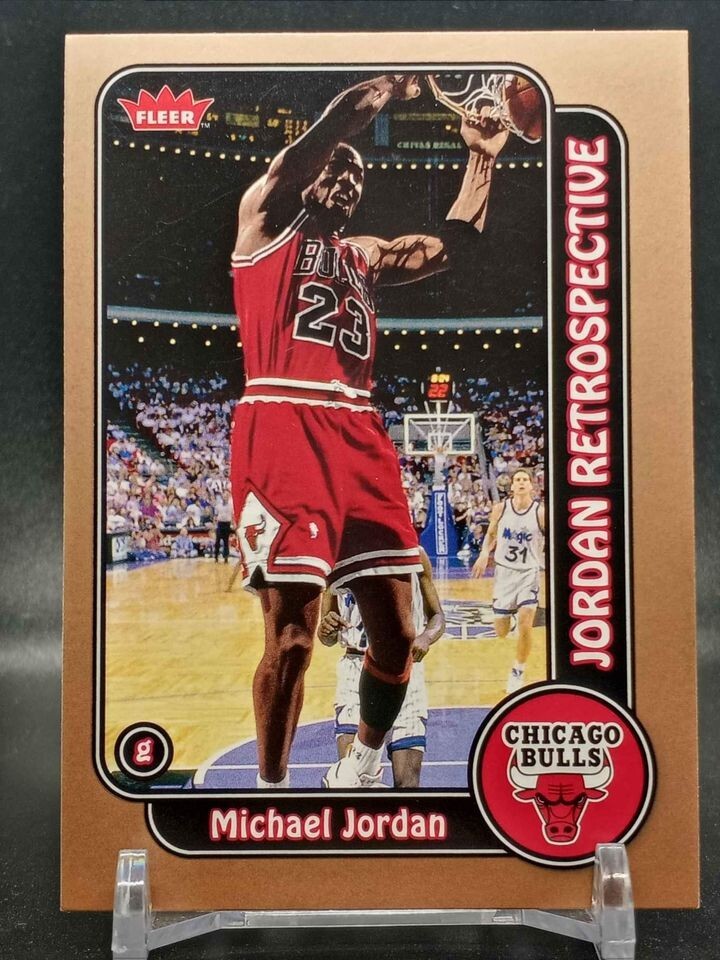 Michael Jordan 2008-2009 Fleer Jordan Retrospective Chicago