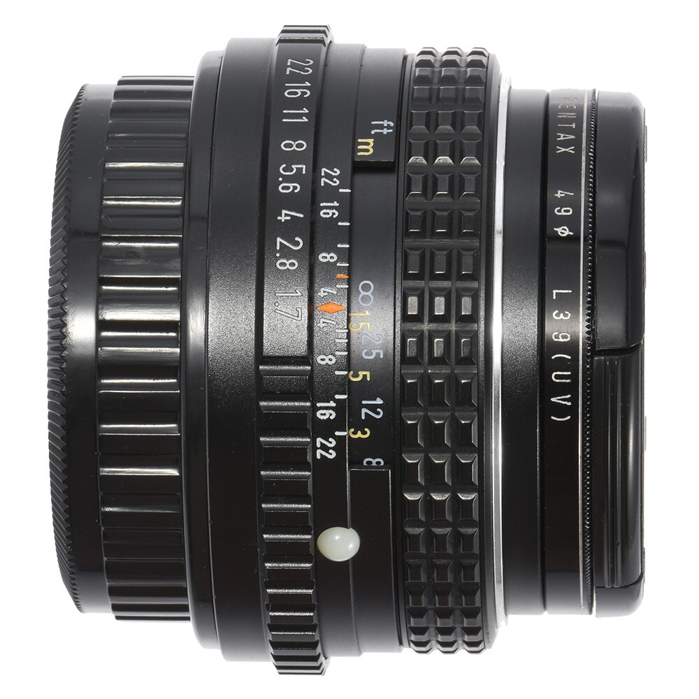 PENTAX SMC ASAHI PENTAX-M 50mm F1.7 STANDARD LENS K MOUNT | eBay