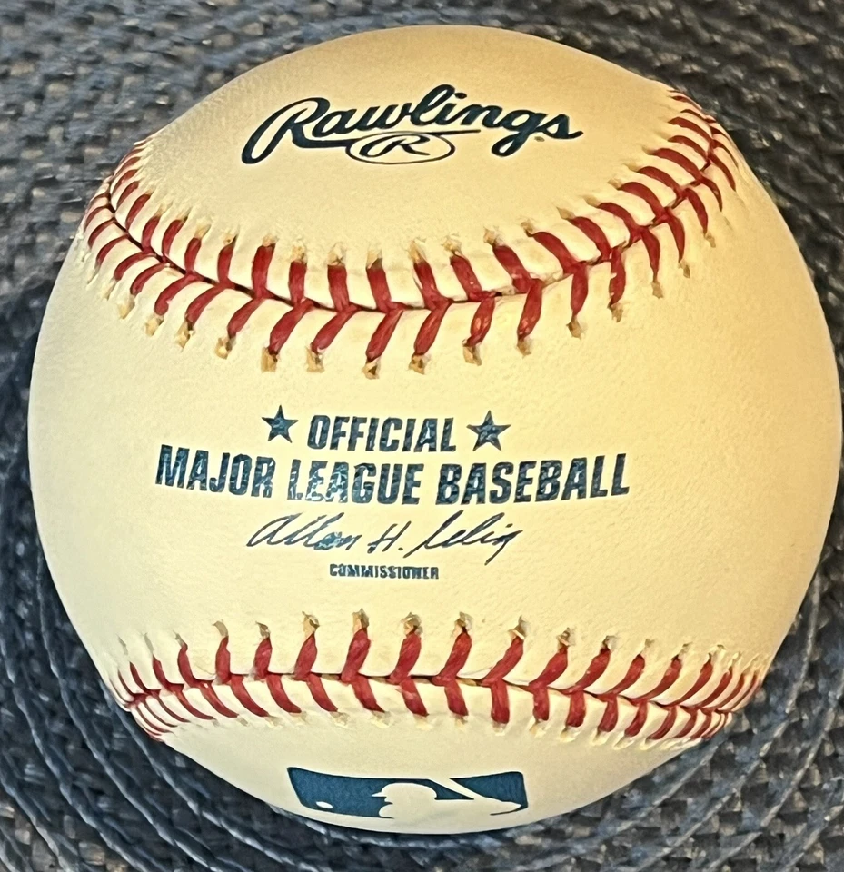 Javier Vasquez  Autograph OML Baseball - Image 2 of 2