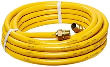 Flexible 3/4 CSST Gas Line 70ft Stainless Steel Natural Hose Kit with Fittings