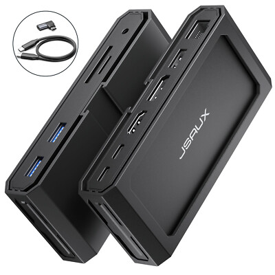 JSAUX Docking Station 11in1 100W 4K 120Hz für Steam Deck HB1101