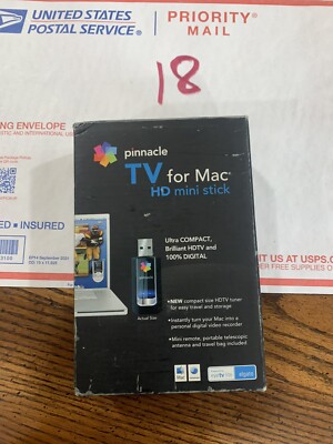 Pinnacle TV for Mac HD Mini Stick Ultra Compact Digital TV