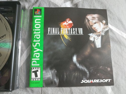 Final Fantasy VIII Greatest Hits PS1 Sony PlayStation 1 1999 CIB Complete TESTED - Picture 5 of 6