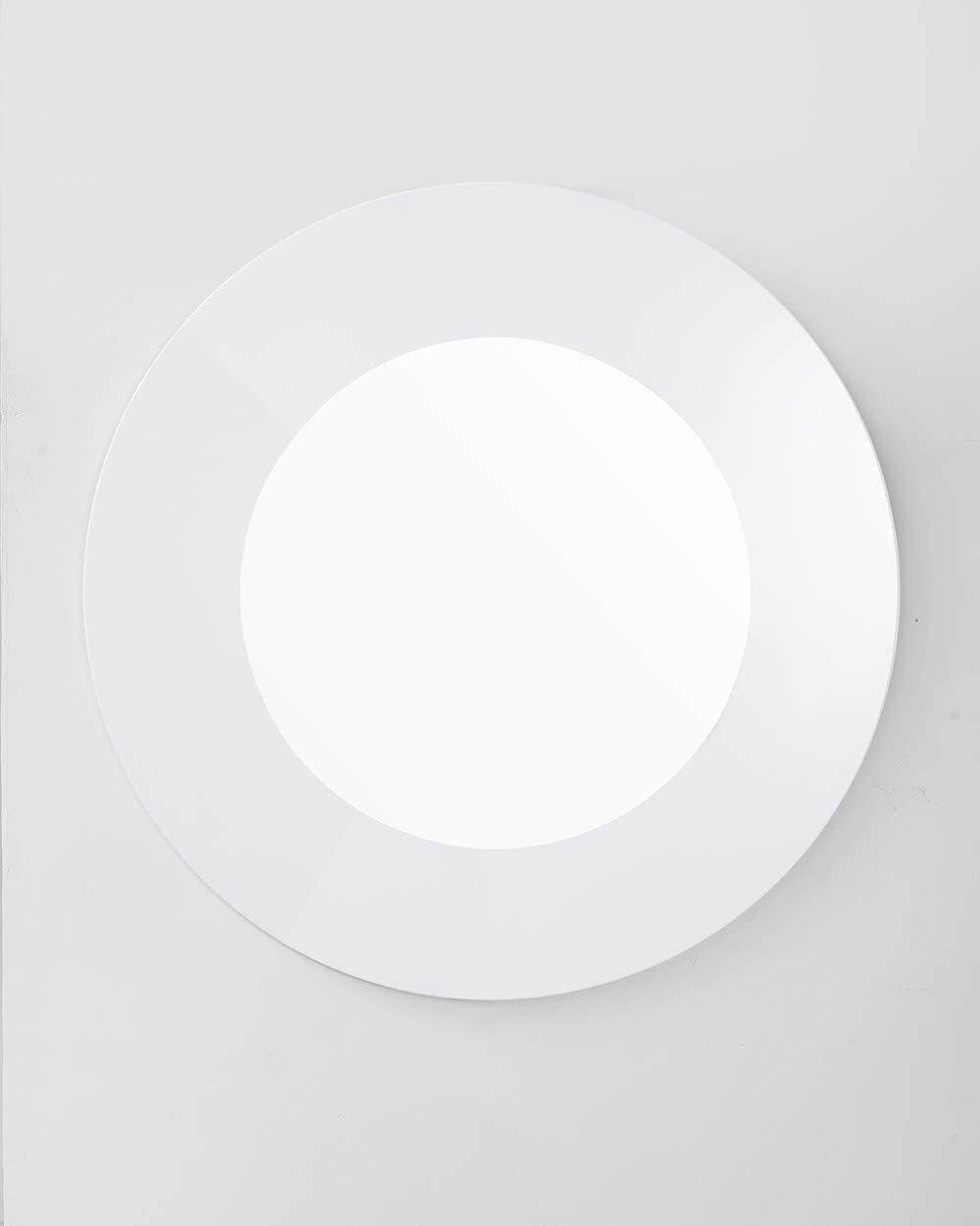 Акцентное зеркало в белой круглой раме из 40 предметов 79590₽