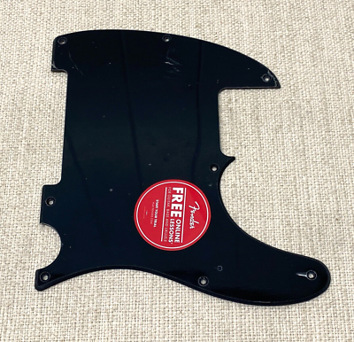 Genuine Fender Squier ESQUIRE BLACK 1-PLY PICKGUARD Electric